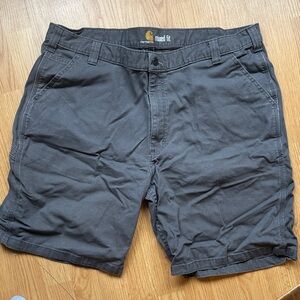 Carhartt Men's Charcoal relaxed fit Shorts